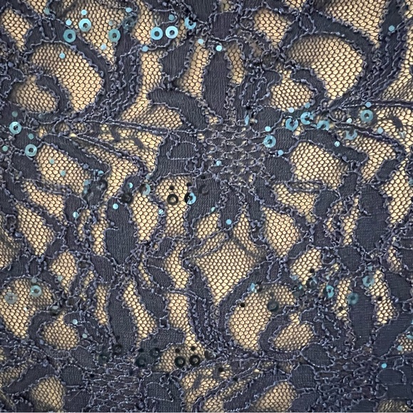 Ralph Lauren stretchy lace and sequin cocktail dress - Picture 6 of 8